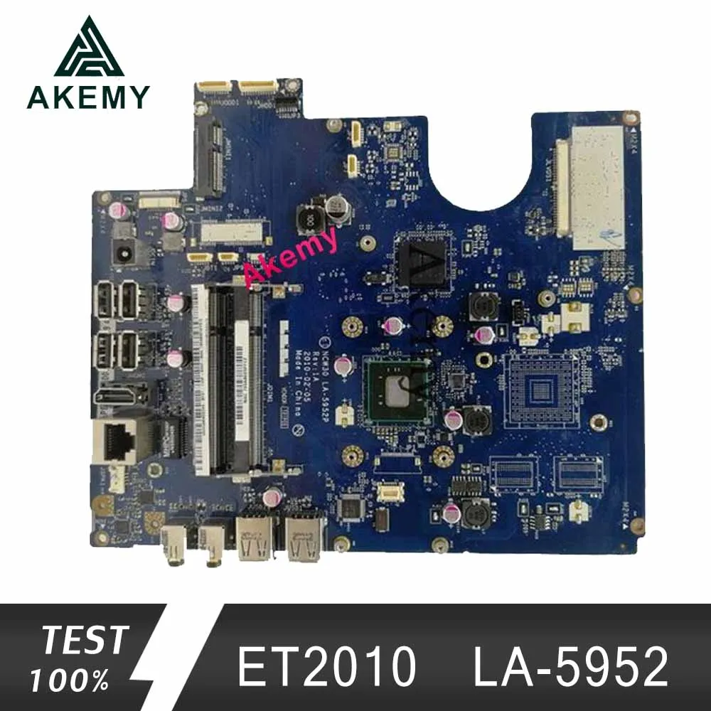 Akemy оригинальная материнская плата все-в-одном для ASUS ET2010P ET2010 LA-5952 материнская плата ТЕСТ ОК работает GM