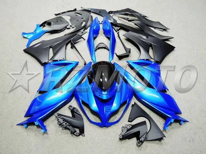 

Injection Mold New ABS fairing kit Fit for Kawasaki ZX6R 2009 2010 2011 2012 fairings ZX-6R 09 10 11 12 Ninja 636 black blue