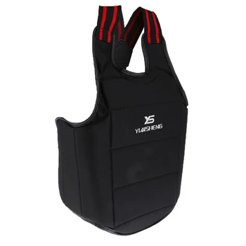 

Unisex Karate Chest Guard Taekwondo Martial Art Chest Body Protector Men Women MMA Pad XS-XL