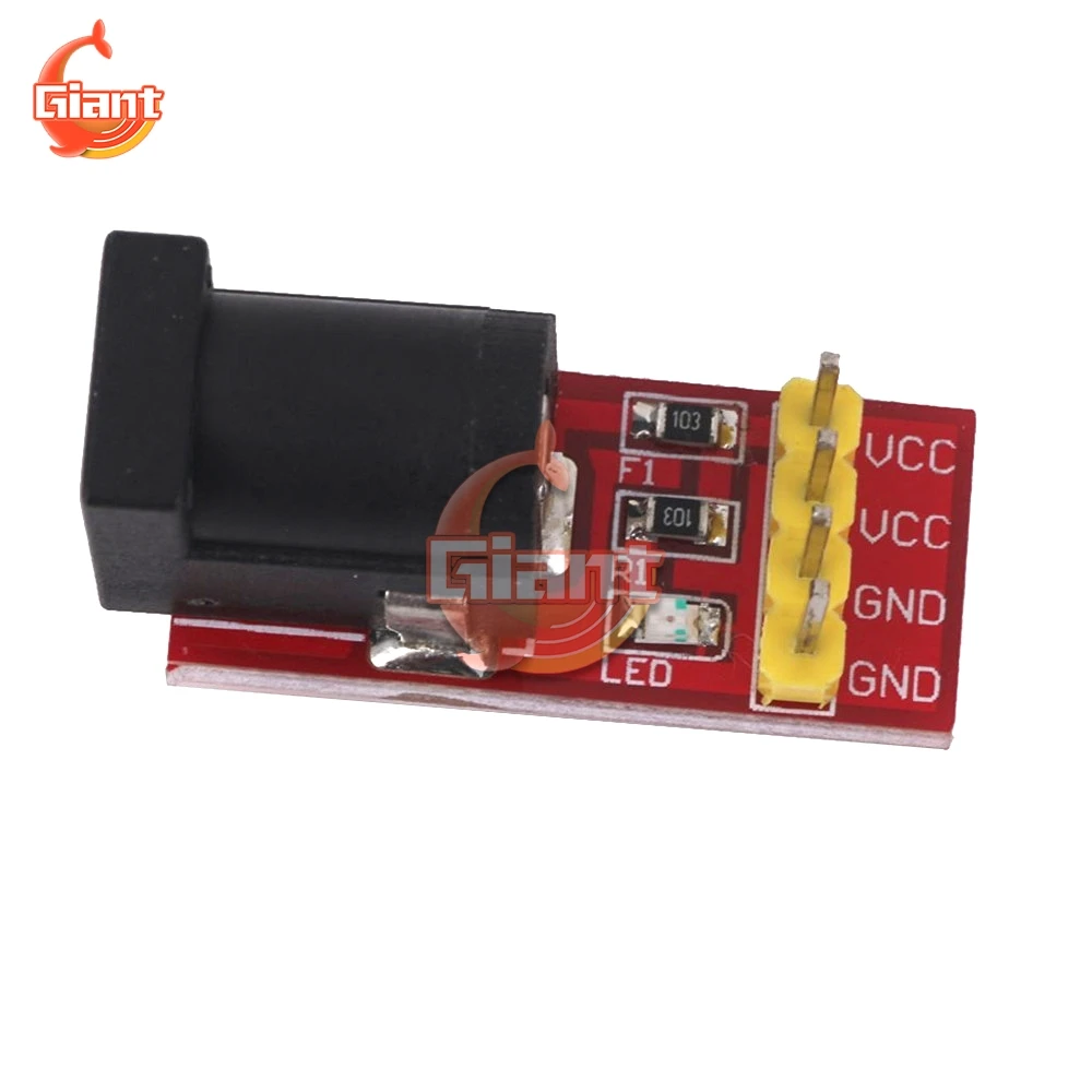 5.5mm x 2.1mm DC Jack Socket Plug Module DC-DC Power Supply Adapter Plate PCB Board DIY 5.5 Connector For Arduino | Обустройство дома