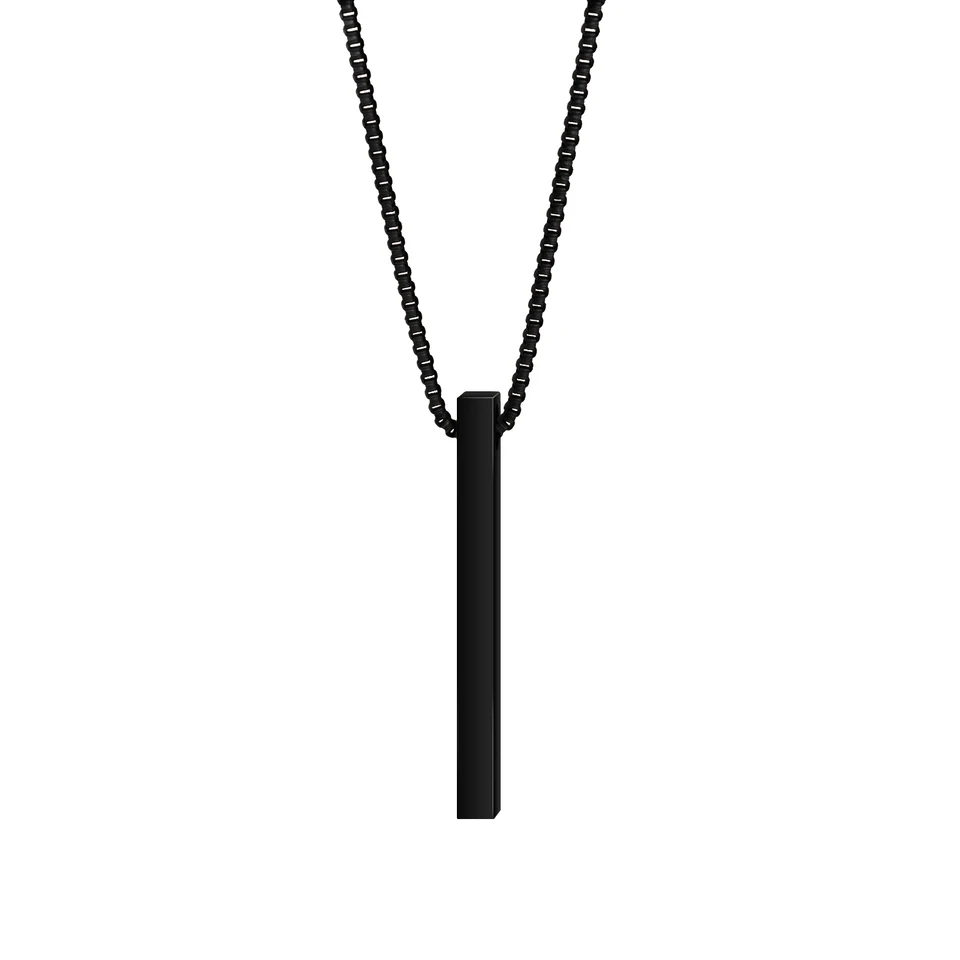 Collana Nome Personalizzata Acciaio Collana Barra Nome Personalizzata In Acciaio Inossidabile - Incisione Qualsiasi Nome, Lunghezza Regolabile Collana Barra Incisione - Foto 10