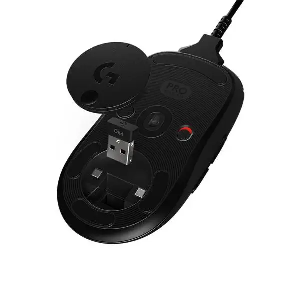 Беспроводная игровая мышь Logitech G PRO RGB двойной режим с датчиком HERO 16K DPI LIGHTSPEED
