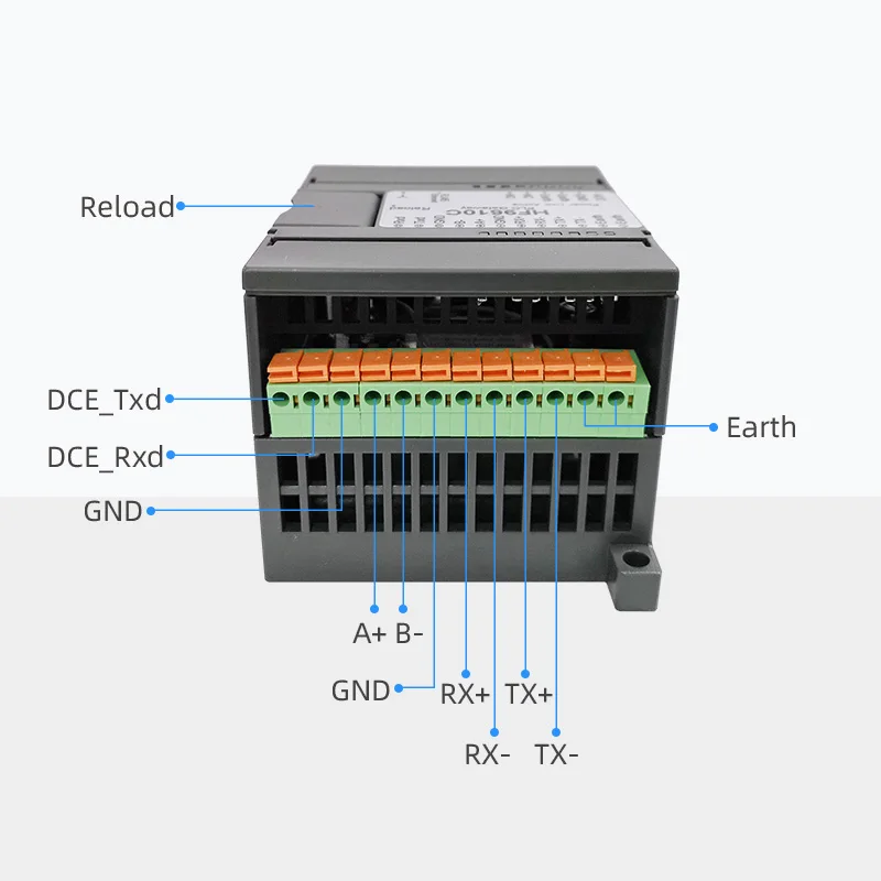 HF9610C PLC to Wifi Remote Control Download Monitoring Equipment Support RS232 RS485 RS422 Serial Port Ethernet Network Port