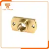 T8 lead screw nut Pitch 2mm Lead 8mm Brass T8 x 8mm Flange Lead Screw Nut for CNC Parts Ender 3 CR-10 3D Printer Accessories ► Photo 3/6