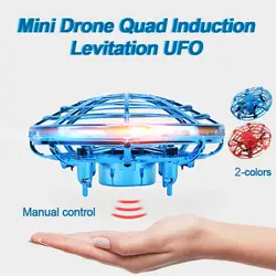 Анти-столкновения ручной НЛО мяч летающий самолет RC жесты зондирования самолета игрушка мини-Дрон