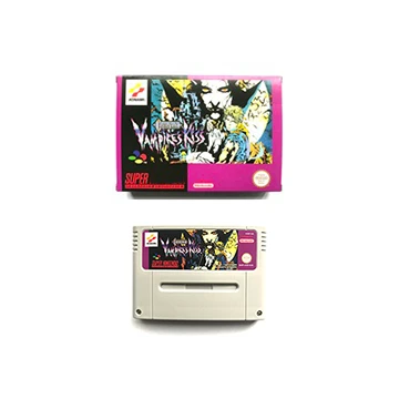 Castleania-Cartuccia Di Gioco Vampire'S Kiss Pal Per Videogiochi Console Snes Pal