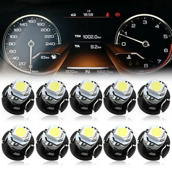 

Set Of 10 .2 Gauge Cluster Dashboard LED Lights Bulbs Instrument Panel