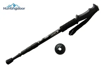 

Walking Stick Telescopic Baton Hiking Trekking Poles Aluminum Alloy Metal Folding Cane Elderly People Crutches Pole Safety Cane