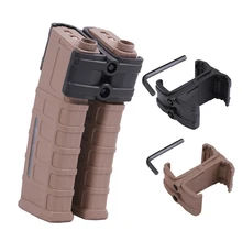 Connecteur parallèle de chargeur de pistolet tactique pour AK/M4/PMAG/M16, porte-Clip millitaire Double Mag, accessoires de chasse Airsoft