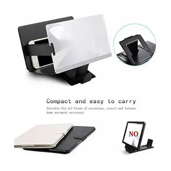 

Dropship 3D Screen Amplifier Mobile Phone Magnifying Eyes HD Stand Enlarged Folding Holder Screen Phone Protection For Vide J0R8