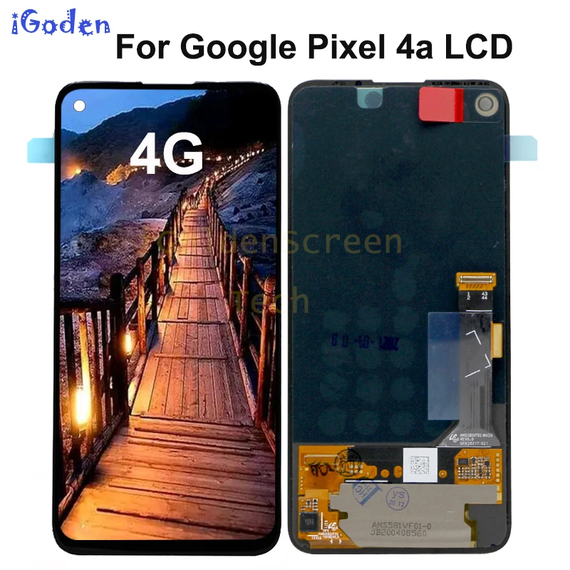 OEM 6.2''For Google Pixel 4A 5G LCD Display Touch Screen