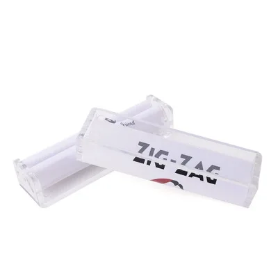 

Portable Tobacco Rolling Machine Hand Made Cigarette Herb Grinder Smoke Accessories Plastic Acrylic Lighter Cigarette Box DIY