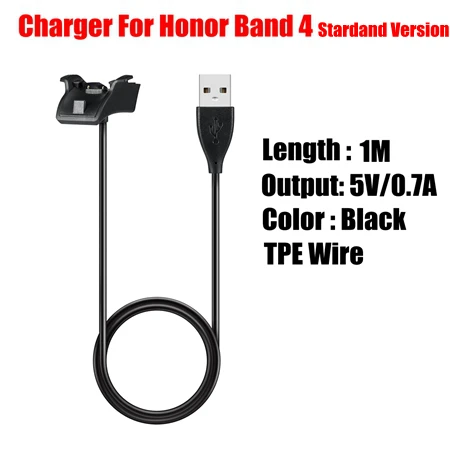 For Band4 Standard Напульсник зарядное устройство для huawei Honor Band 4 5 зарядное устройство USB кабель Колыбель Док-станция Зарядка для Honor Band 3/Band 2 Pro Аксессуары - Цвет: For Band4 Standard
