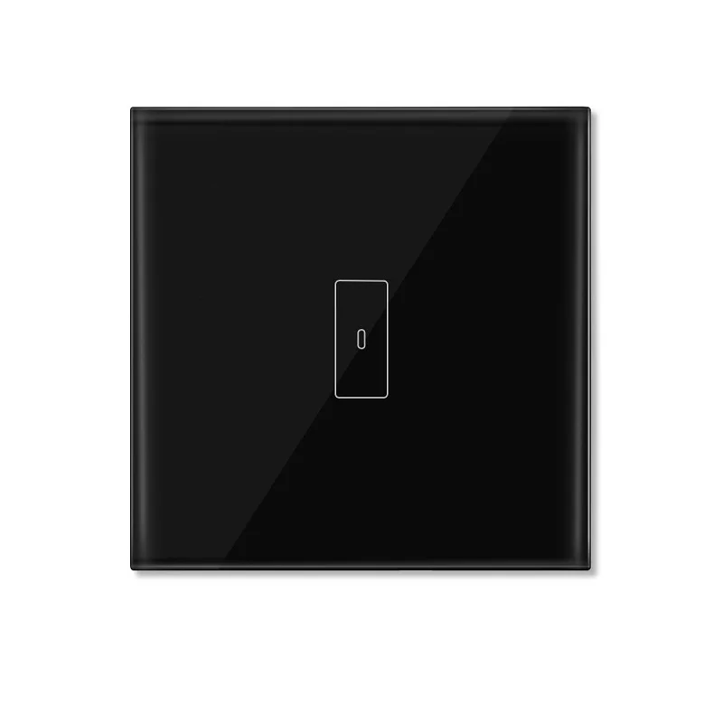 black ЕС Wi-Fi водонагреватель переключатель 4400w Tuya Smart Life приложение управление таймер включения выключения Голосовое управление Google Home Alexa Echo - Комплект: black