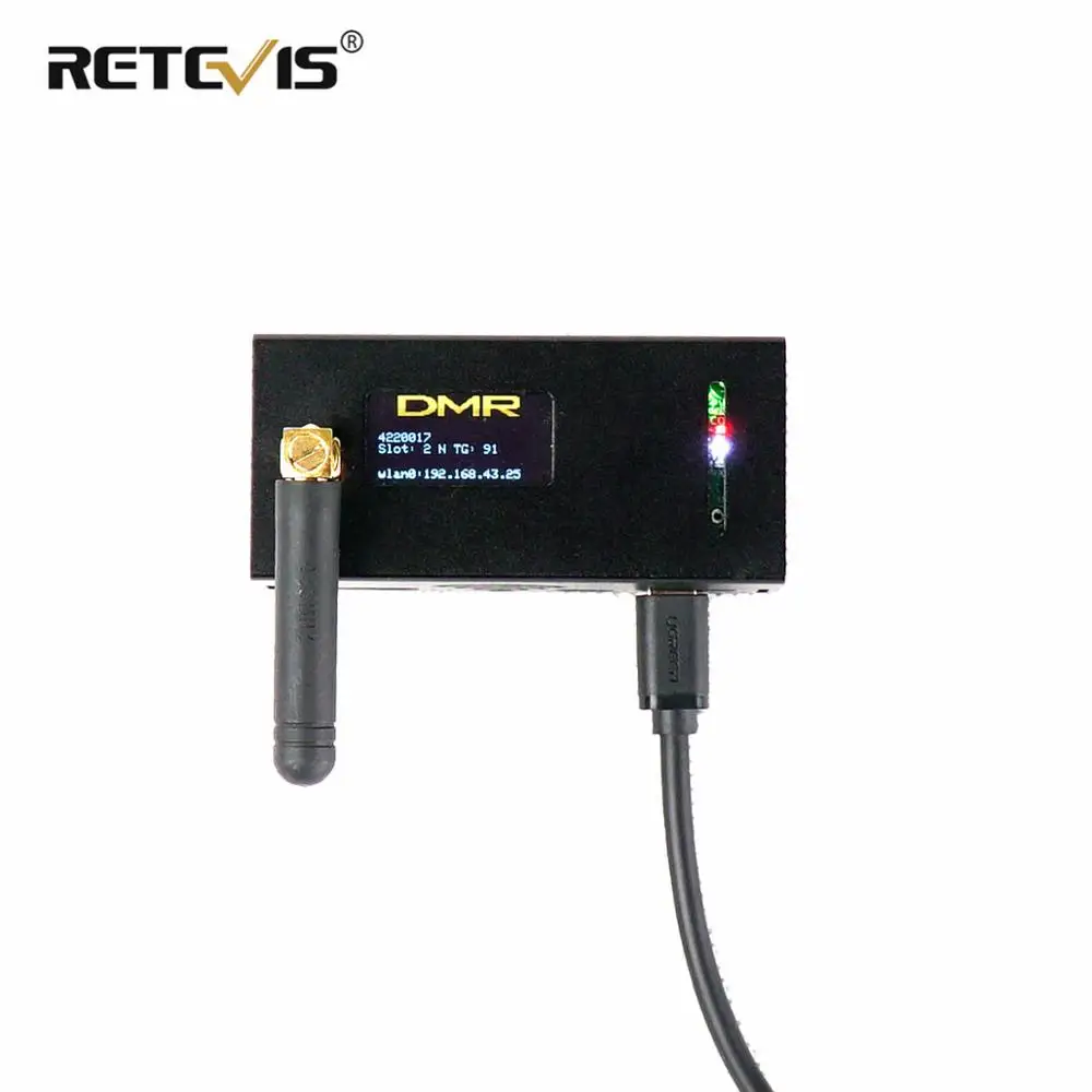 Retevis MMDVM сборная точка доступа Wifi цифровой голосовой модем Simplex DMR Raspberry Pi OLED
