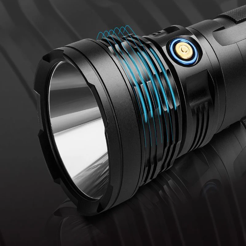 XANES XHP70.2 12800 мАч аккумулятор 4800LM 5 режимов USB Перезаряжаемый светодиодный фонарь IPX6 Водонепроницаемый 18650 фонарь