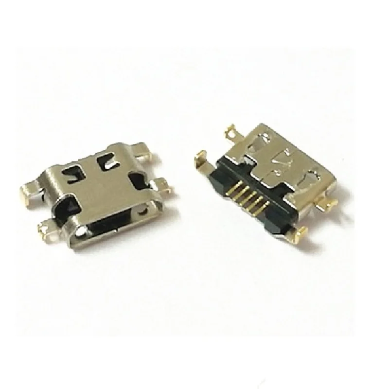100 шт. новый разъем Micro USB для зарядки док-станции LG K4 2017 X230 M160 M150 M151 | Мобильные