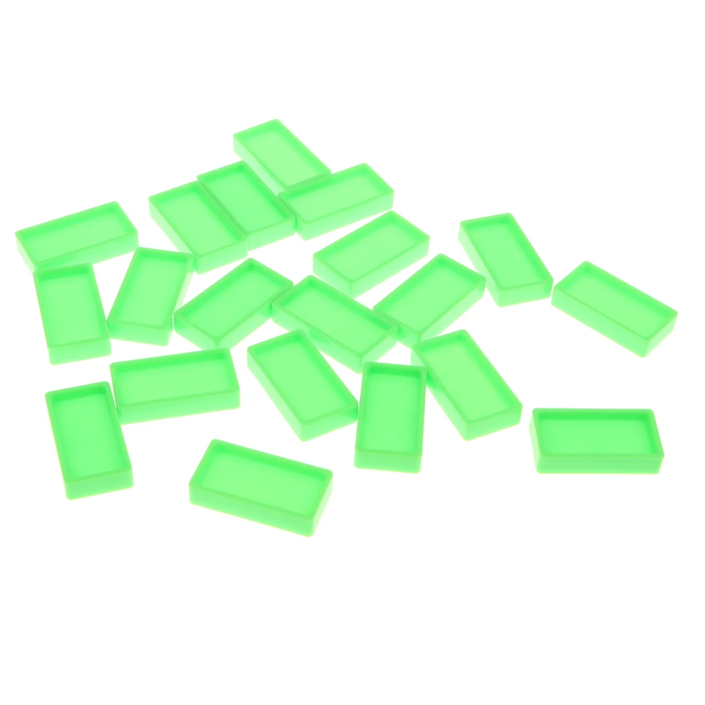 Domino Blocks Set (20pcs) Racing Toy Game Building and Stacking Toy for Kids