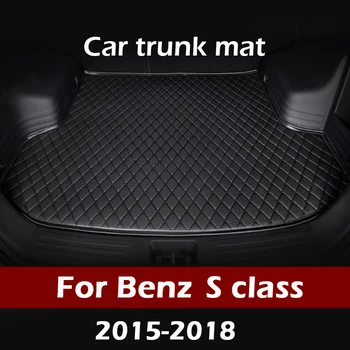 

MIDOON Car trunk mat for Benz S class 2015-2018 cargo liner carpet interior accessories cover