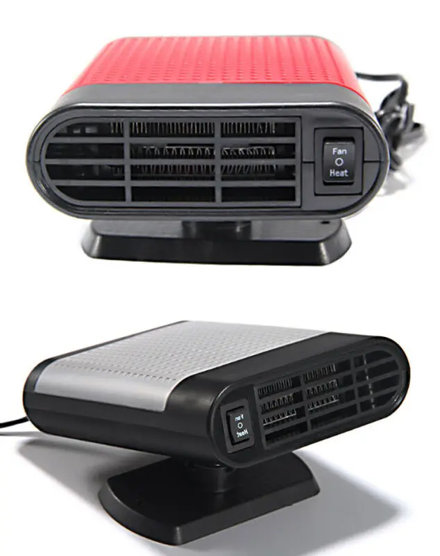 UK 150W Heater Heating Cool Fan Defroster Demister Portable Ceramic Car Vehicle