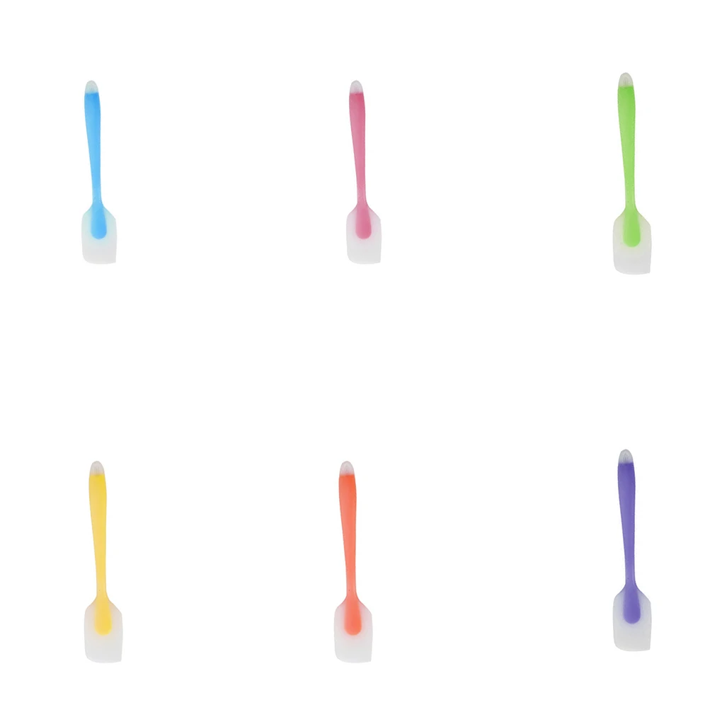 

new Transparent Silicone Butter Scraper Pastry Dough Spatula Icing Cake Fondant Decoration Baking Tool