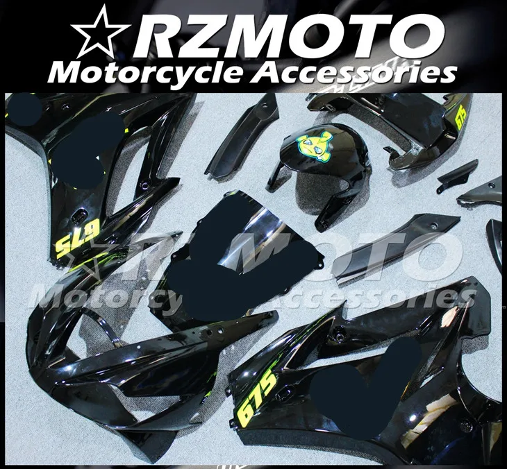ABS мотоцикл обтекатель комплект для TRIUMPH Daytona 675R 2006-2008 год кузов литьевая форма Магазин № 1988