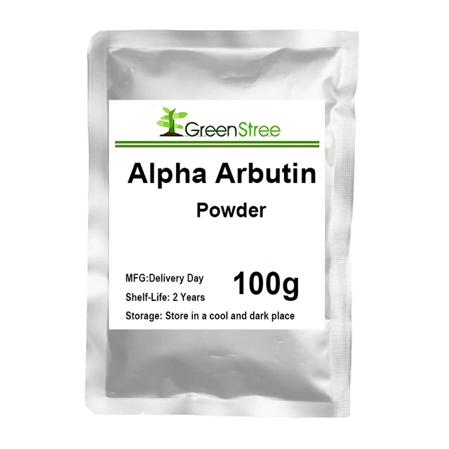 Hot Sell Alpha Arbutin Powder Skin Whitening Face Body Brighten Anti Aging Cosmetic Raw