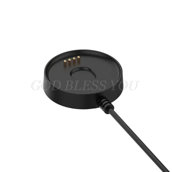 

100CM Magnetic USB Data Line Charging Cable Cradle Dock Replacement for Ticwatch S2/E2 Samrt Watch Charger Accessories