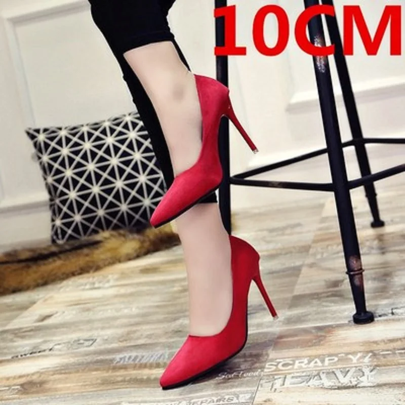 Новинка сезон весна осень женские тонкие туфли на высоком каблуке шпильке с