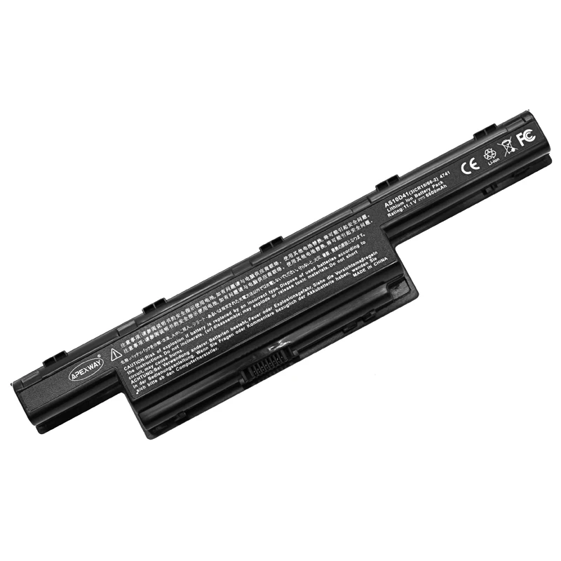 Apexway 9 ячеистая для ноутбука Батарея acer AS10D31 AS10D51 AS10D81 AS10D75 AS10D61 AS10D41 AS10D71 Aspire 4741 5552 г