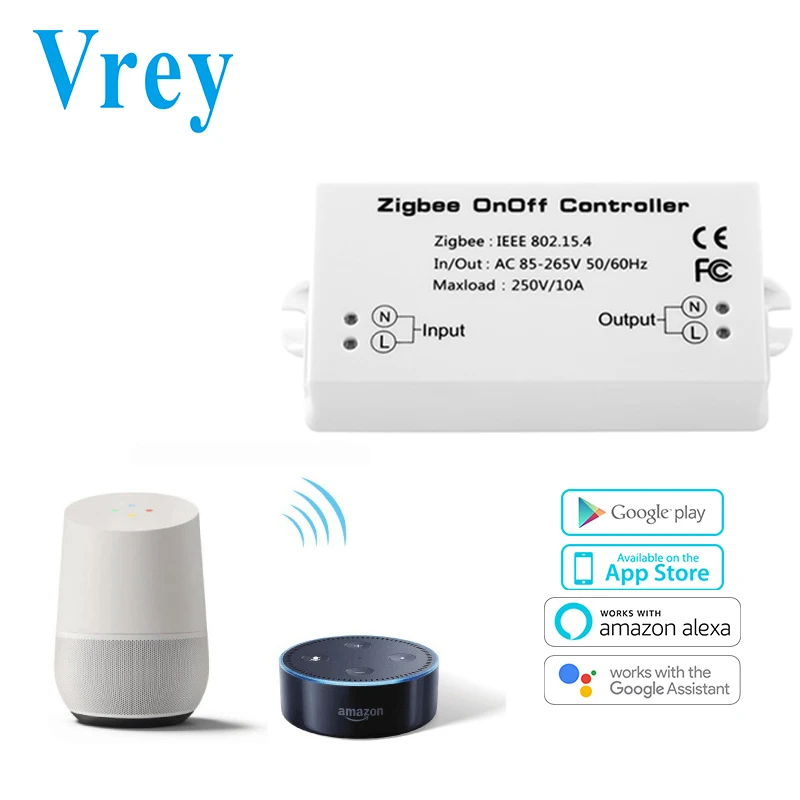Vrey умный пульт дистанционного управления аксессуары совместимые с Alexa и amazon для