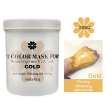 DIY SPA Beauty Salon Home Organic Collagen Gold Rose Jelly Mask Powder Whitening Moisturizing Clean Facial Peel Off Mask Powder