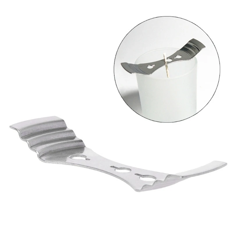 New-20Pcs металлический подсвечник держатель фитиля центровочные устройство Держатель вкладки для изготовления свечей с тремя отверстиями подсвечник "сделай сам" для Accesso