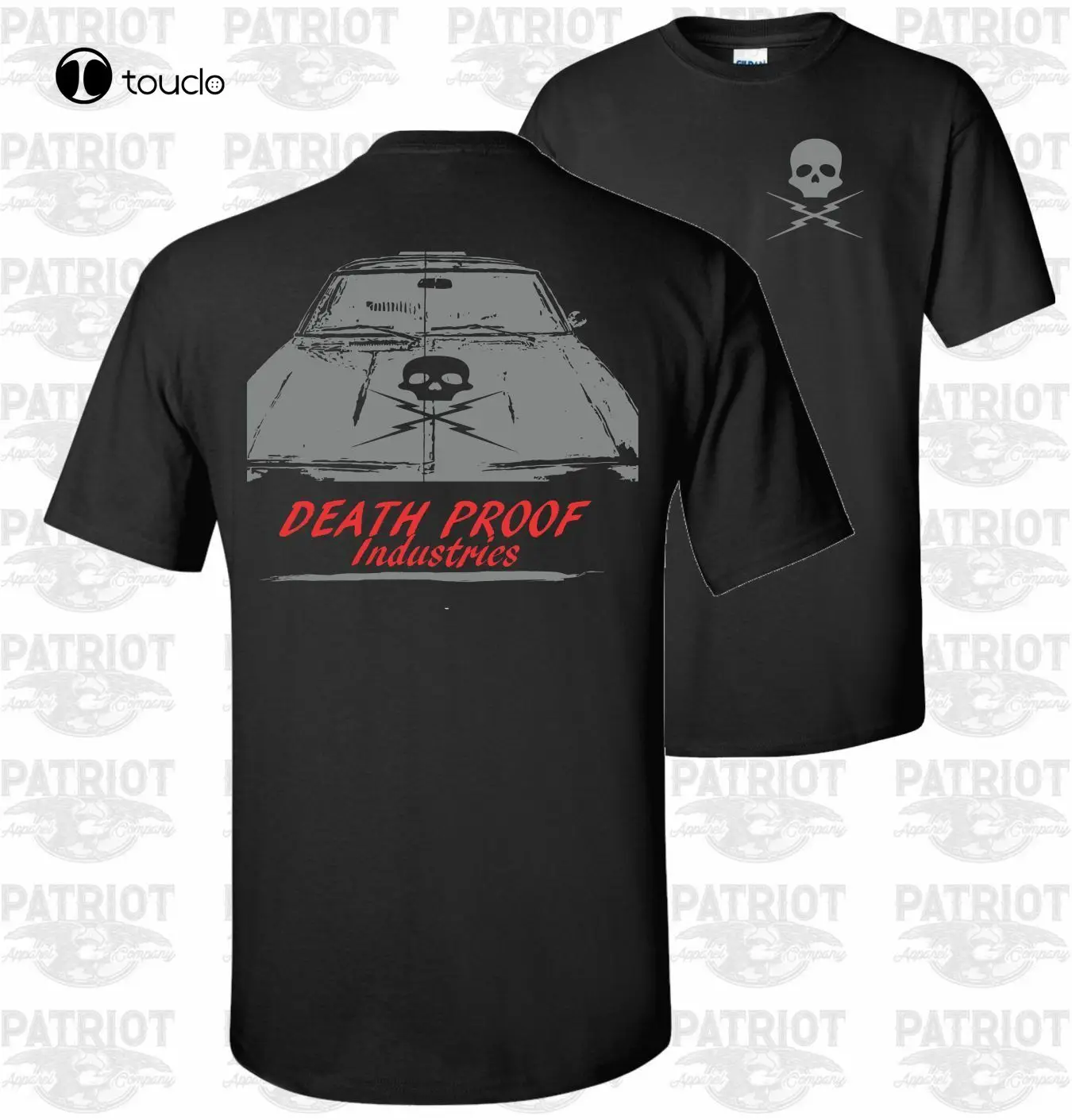 Футболка с капюшоном New Death Proof Industries футболка для магазина скоростей гаража