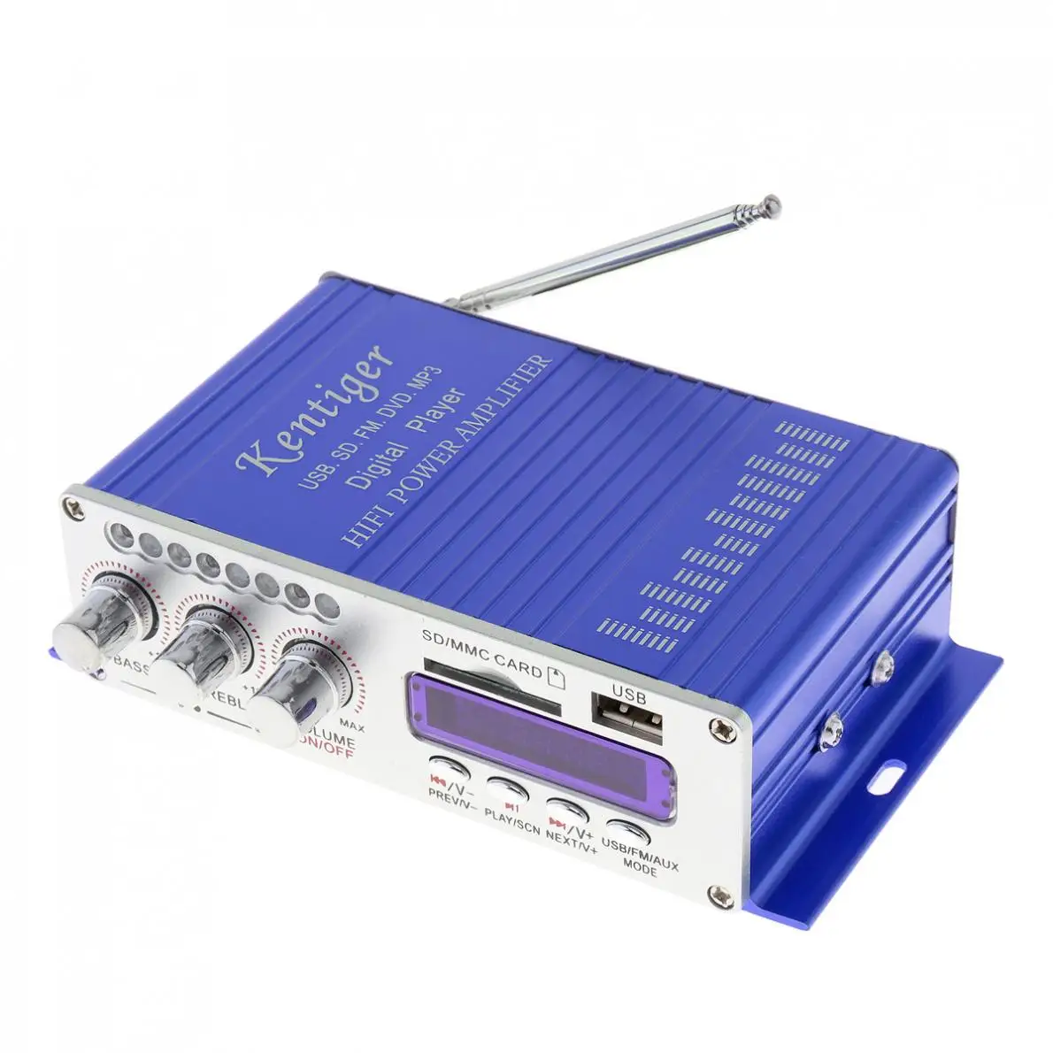 Car Stereo Amplifier Hi-Fi HY502 USB MP3 DVD CD FM SD Digital Motorcycle Auto Car Stereo Player Power Amplifier Audio Music Player Sound Music