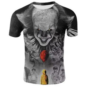 

2020 summer new clown boy T-shirt children's clothing set children's T-shirt boy T-shirt