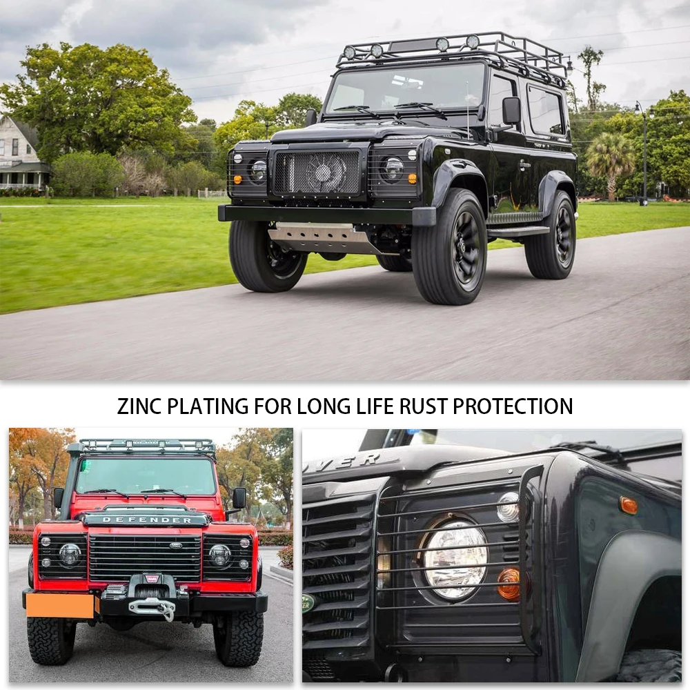 リバース曇サイドライトカバーランドローバーディフェンダー90 110ボディ部品