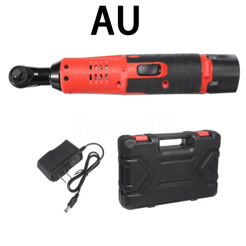 

High Quality AU/US/UK/EU Plug Electric Ratchet Wrench With Charger Not Include Battery Plastic 30V 80 N.M High Temperature