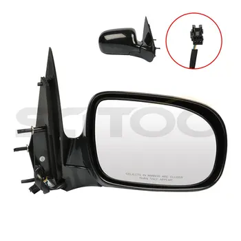 

Scitoo For 1997-07 Chevy VENTURE/MONTANA/UPLANDER RH Black Foldaway Power Mirror Auto Replacement Exterior Car Parts