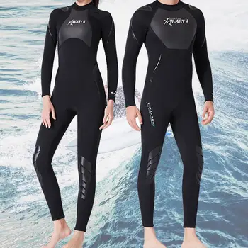 

Convenient Black SCR Neoprene Costume Outdoor Snorkeling Suit Wetsuit Sport Clothing Swimsuit Life Jackets DIVESIAL
