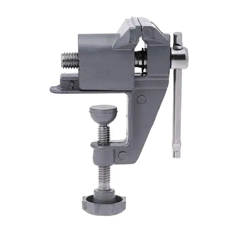 

Mini Fixed Repair Tool Mini Bench Clamp Vise Aluminium Alloy Table Screw Vise Bench Screw Vise for Craft Mold electric