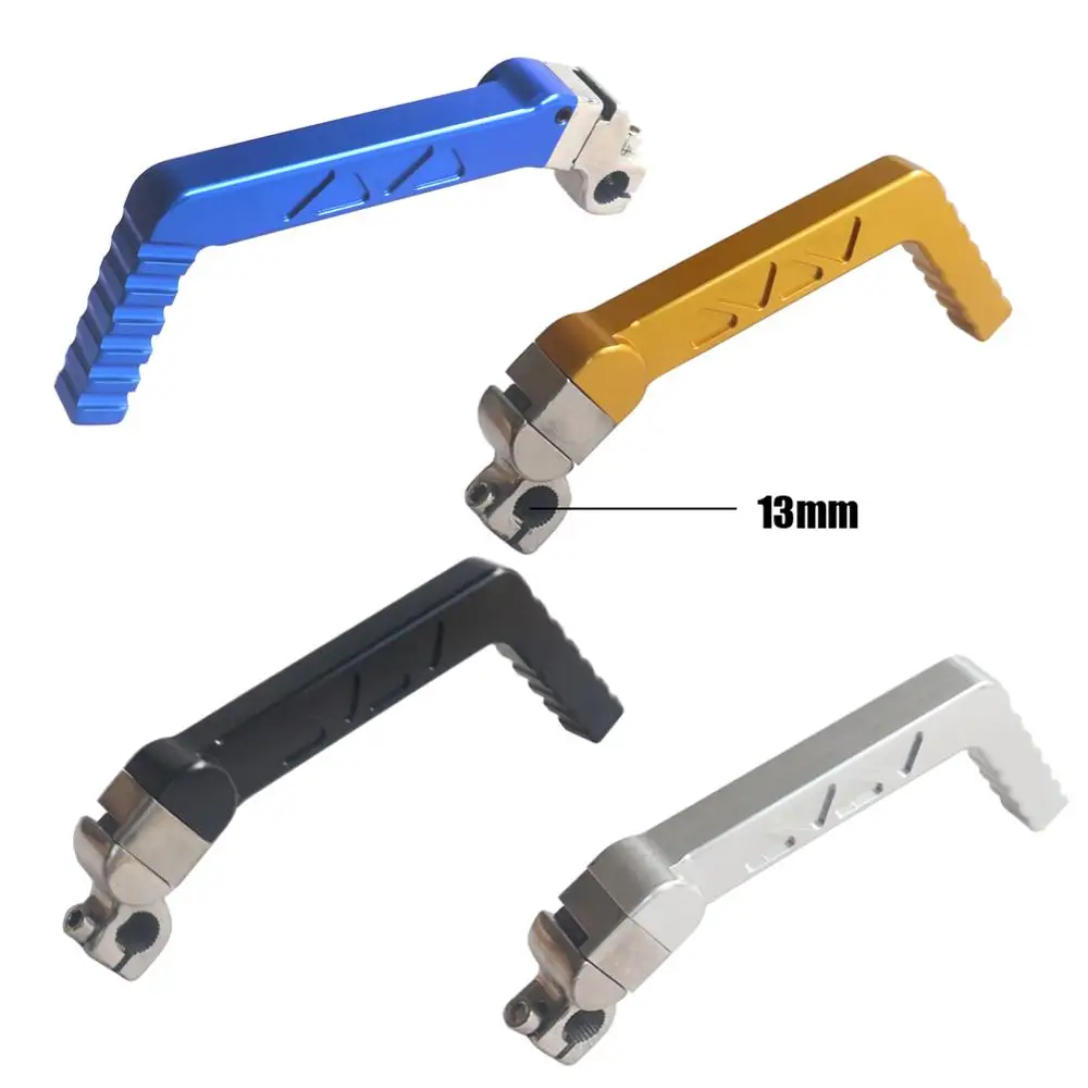 13 мм CNC кованая педаль рычага стартера ДЛЯ CRF BBR KLX TTR 50 70cc 110cc 125cc ZS YX LF двигателя