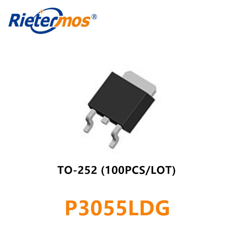 100 шт N CHANNEL 25V P3055LDG P3055L P3055 3055 TO252 высокое качество|n-channel| |