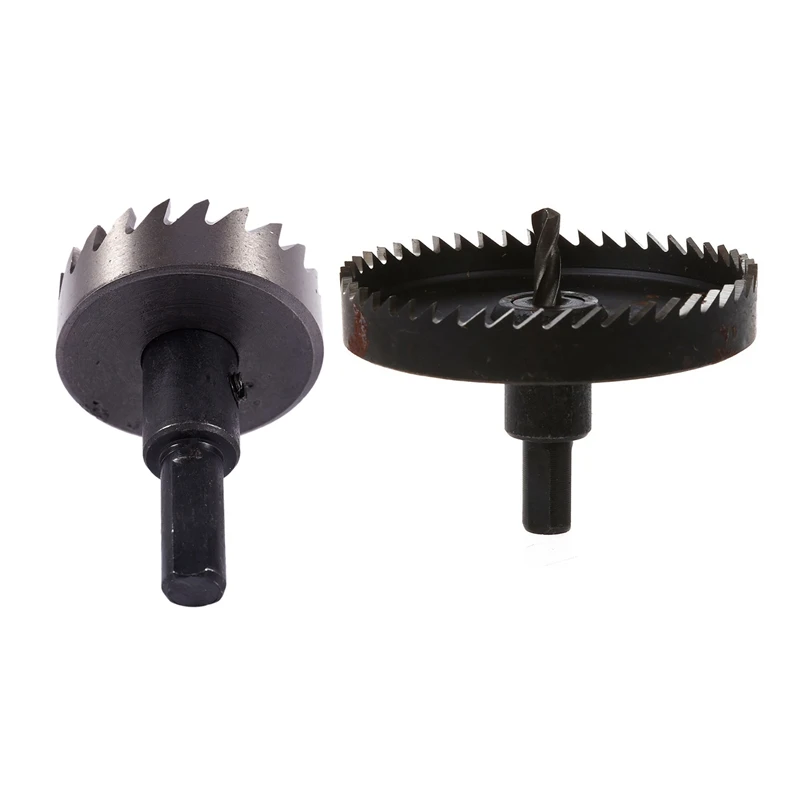 2 шт. отверстие пилы зуб HSS сталь сверло резак инструмент для металла дерево сплав