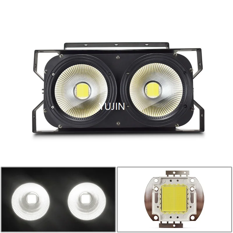 2 шт./лот DJ светильник ing Effect blinder led 2 EYE Cob светильник для зрителей