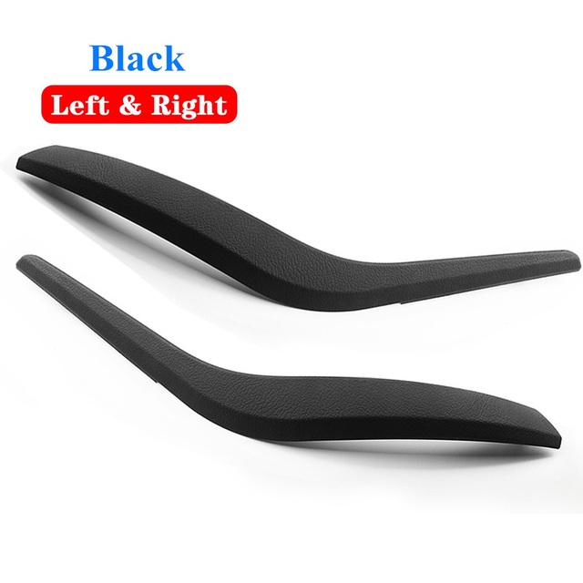 Black/Beige Interior Door Handle Panel Pull Trim Cover Car Accessories For BMW X1 E84 16d/16i/18d/20d 2010-2016 51412991778
