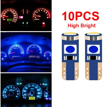 

T5 Led For Mercedes W203 W211 W204 W210 Benz BMW F10 E34 E30 F20 X5 E70 Car W3W W1.2W Dashboard Gauge Wedge Lamp Bulb White