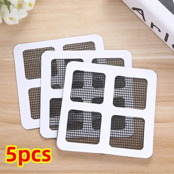

Door Curtain Window Screen Repair Patch,Baby Safety Screen Patch Stickers,Anti Mosquito Net Door Repair Repair Accessories 5pcs