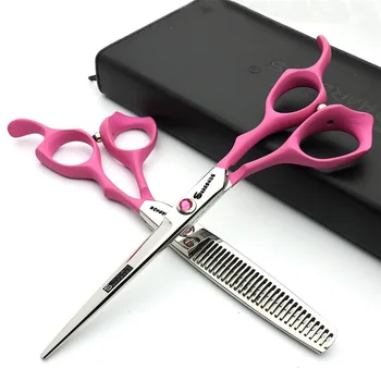 

Professional Hairdressing Scissors Hair Salon 6-inch Thinning & Cutting Scissors Barber Shop Hairdressers Hair Scissors Set