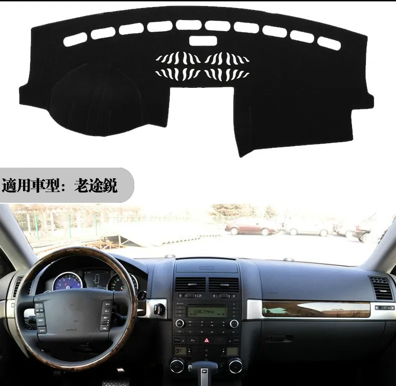 

Car Inner Auto Dashboard Cover Dashmat Pad Carpet Sun Shade Dash Board Cover Fit For Volkswagen VW Touareg 2004 2005 2006-2010